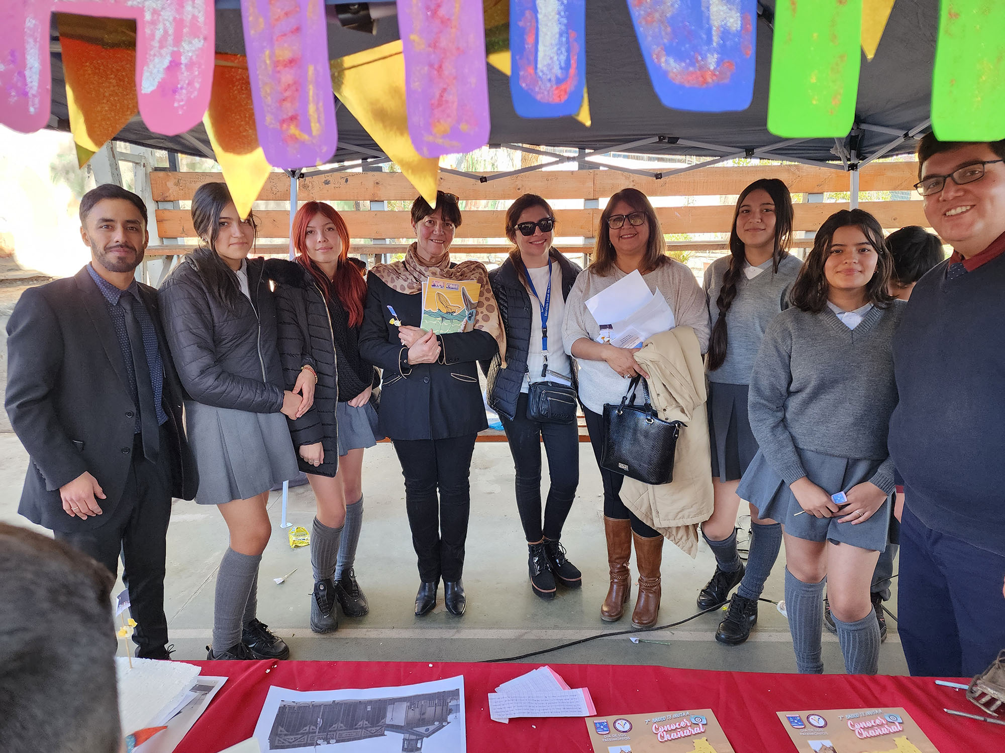 En el cierre del mes del Patrimonio Escuela José Carocca Laflor del