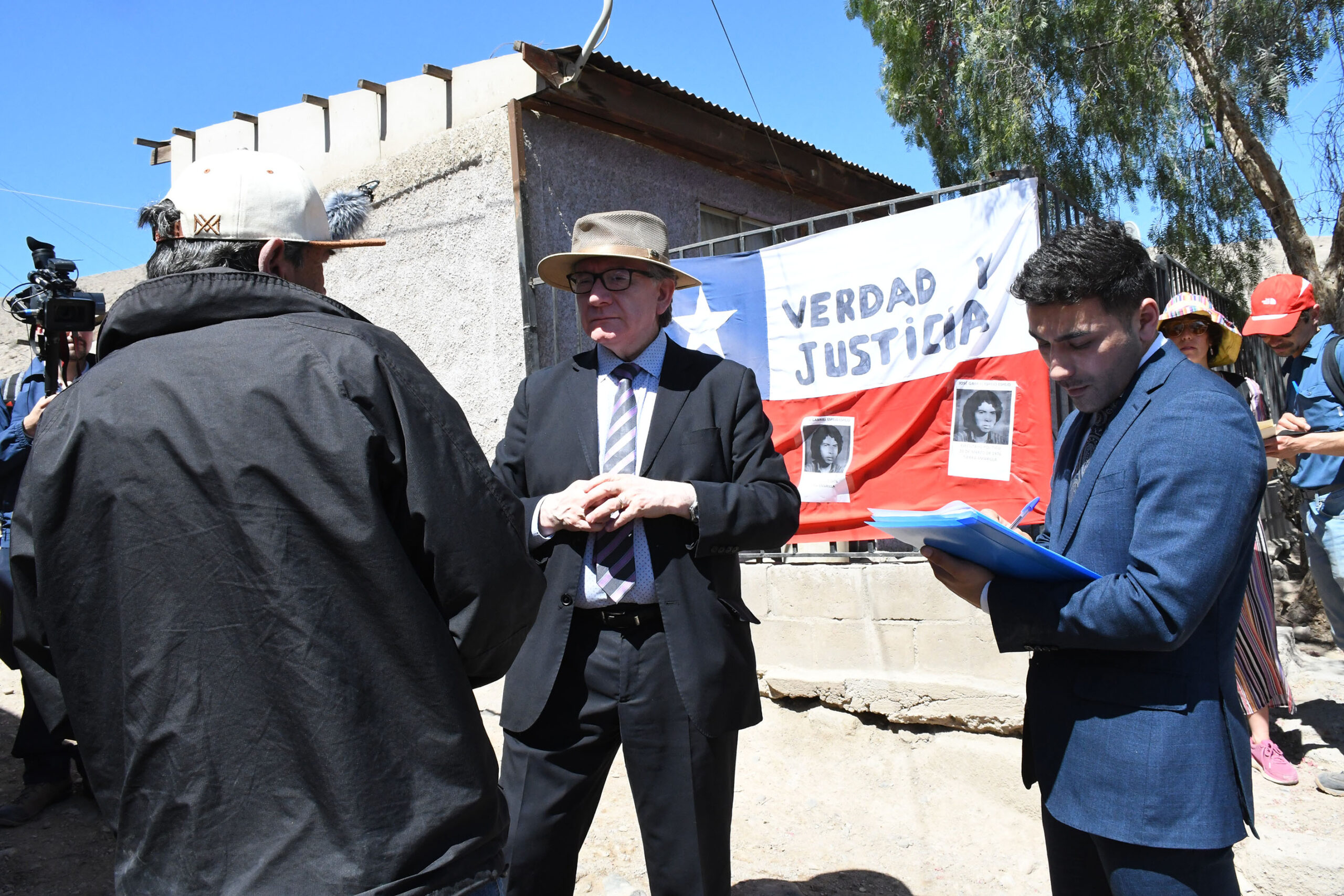 Ministro Vicente Hormazábal encabeza reconstitución de escena por