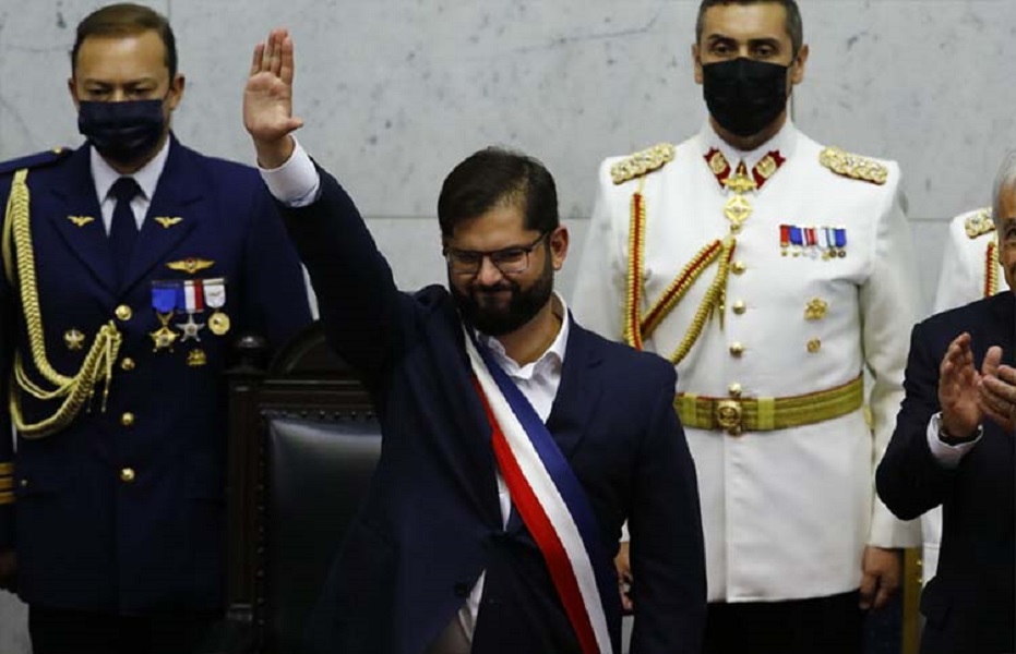 Gabriel Boric Asume Como Nuevo Presidente De La República | Medio ...